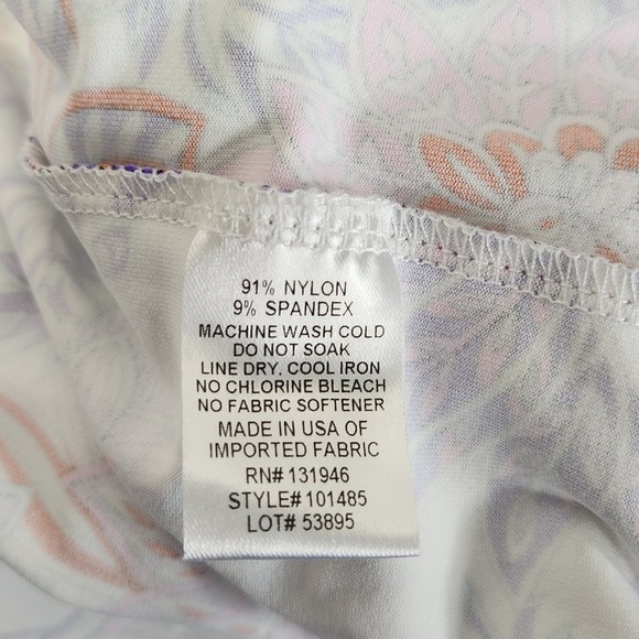 Jude Connally Libby Dress Paisley Purple Tiered Midi  XL - Picture 5 of 9